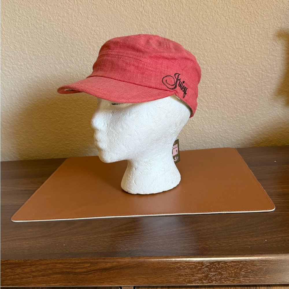 Juicy Couture Coral Salmon Cap Hat